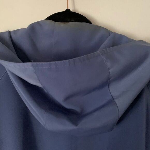 St.John’s Bay blue light hooded jacket, lined, pockets, front zipper,gorgeous,XL - Picture 10 of 10